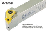 TWLNR 2525 M08-H AKKO Außen-Drehhalter 95° mit Innenkühlung<br/>für WNM. 0804.., rechts Schaft 25 x 25 mm