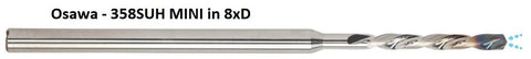 8xD-VHM-Tieflochbohrer, ø 1.4 mm, Osawa Typhoon Mini
<br/>mit Innenkühlung, beschichtet, Hauptanwendung: Stahl, VA, Guss