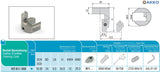 AKKO Werkzeuge für Ventilsitzbearbeitung, ø-Bereich = 18-30 mm<br/>